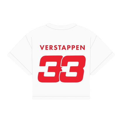 VERSTAPPEN HELMET MESH SHIRT | WHITE