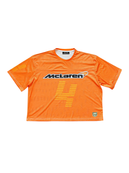 McLAREN MESH SHIRT | PAPAYA (ORANGE)